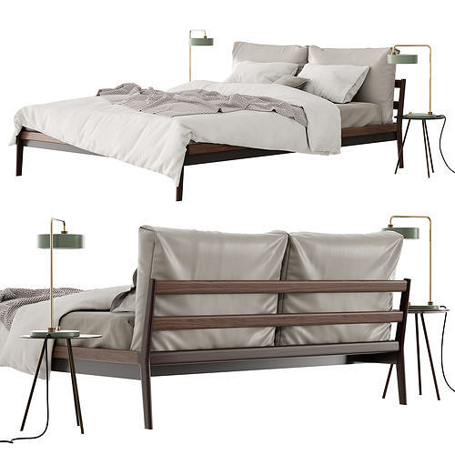 MORE SOVA Bed 3D model