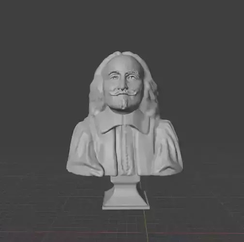 Thomas Hobbes 3D print model