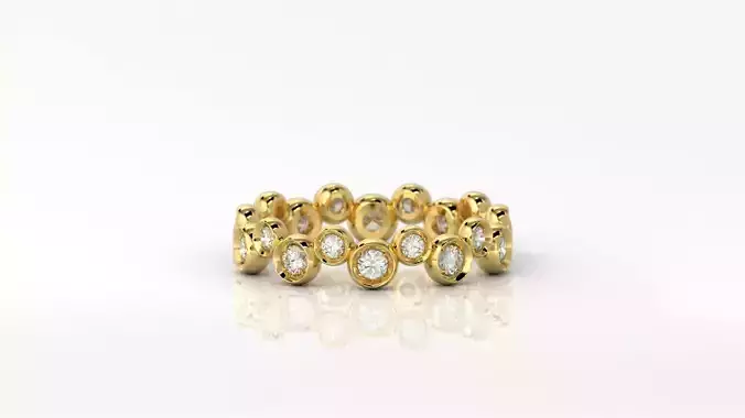 Eternity Round Diamonds Ring