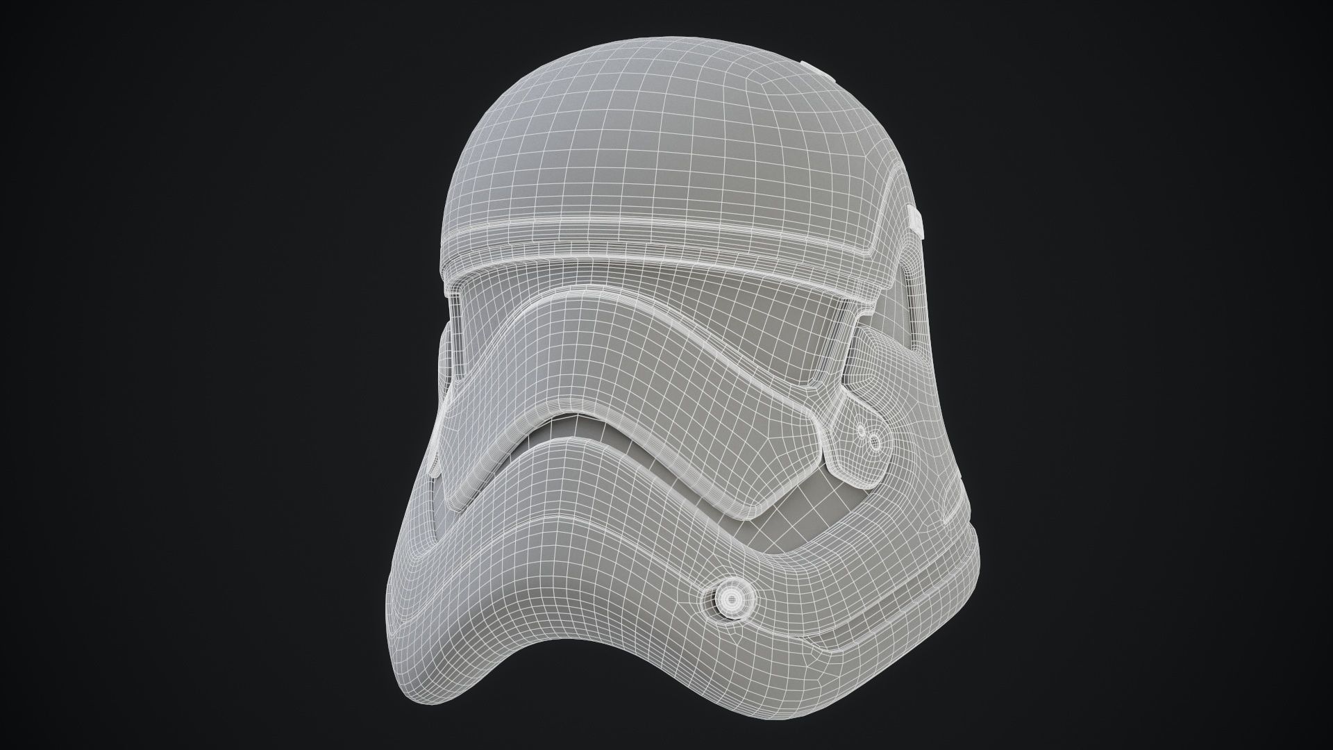 Star Wars Stormtrooper Helmet 3D model_43