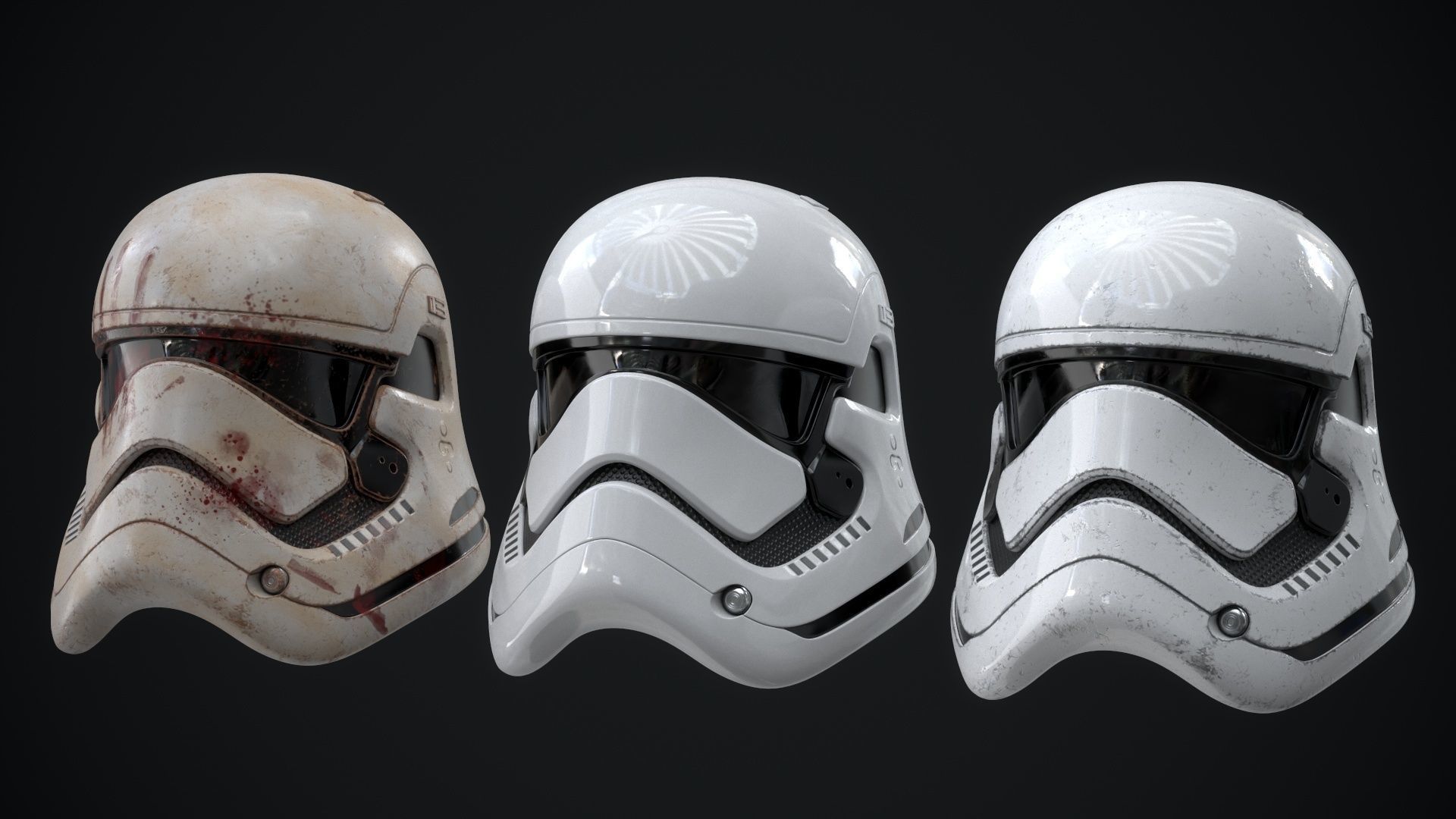 Star Wars Stormtrooper Helmet 3D model_3