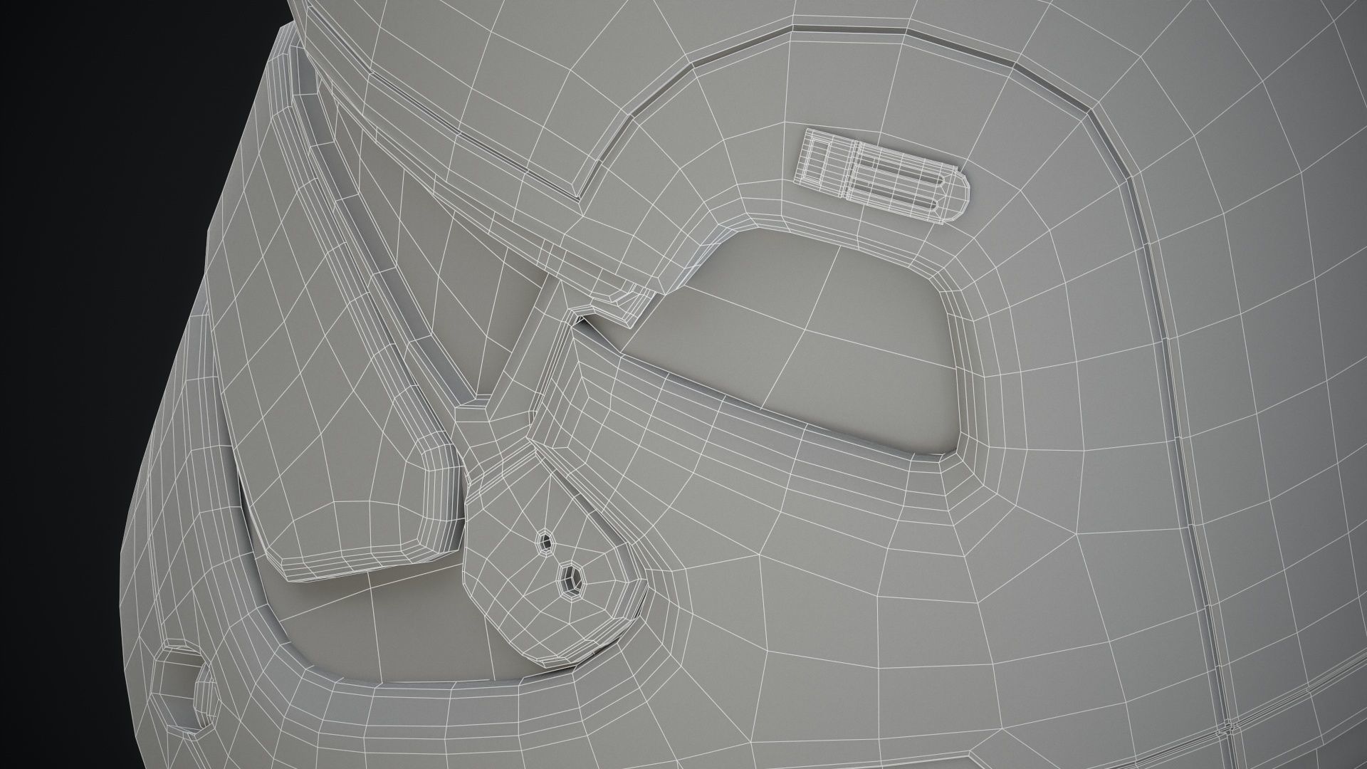 Star Wars Stormtrooper Helmet 3D model_50