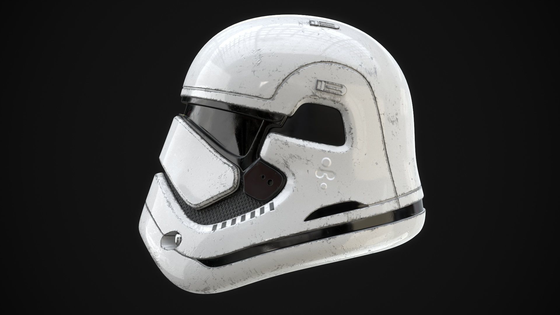 Star Wars Stormtrooper Helmet 3D model_15