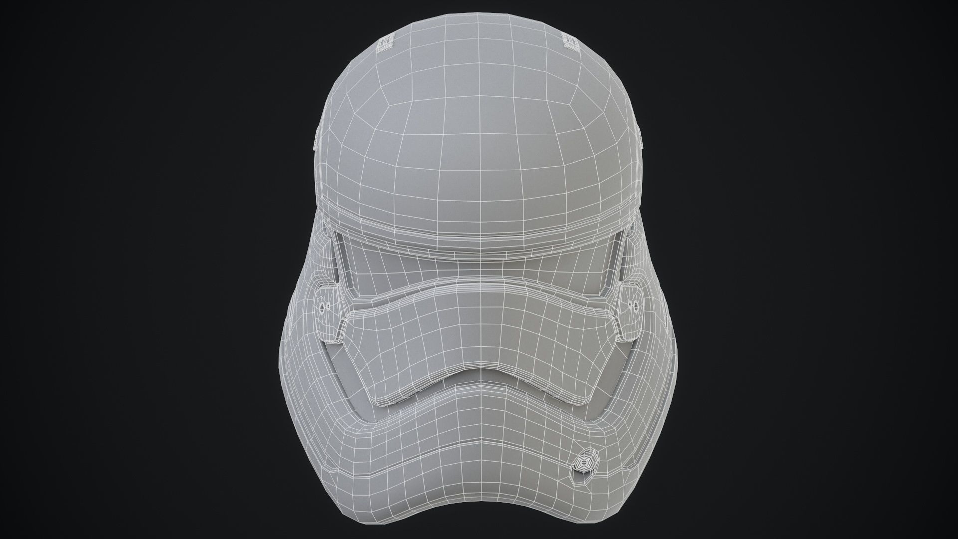 Star Wars Stormtrooper Helmet 3D model_46