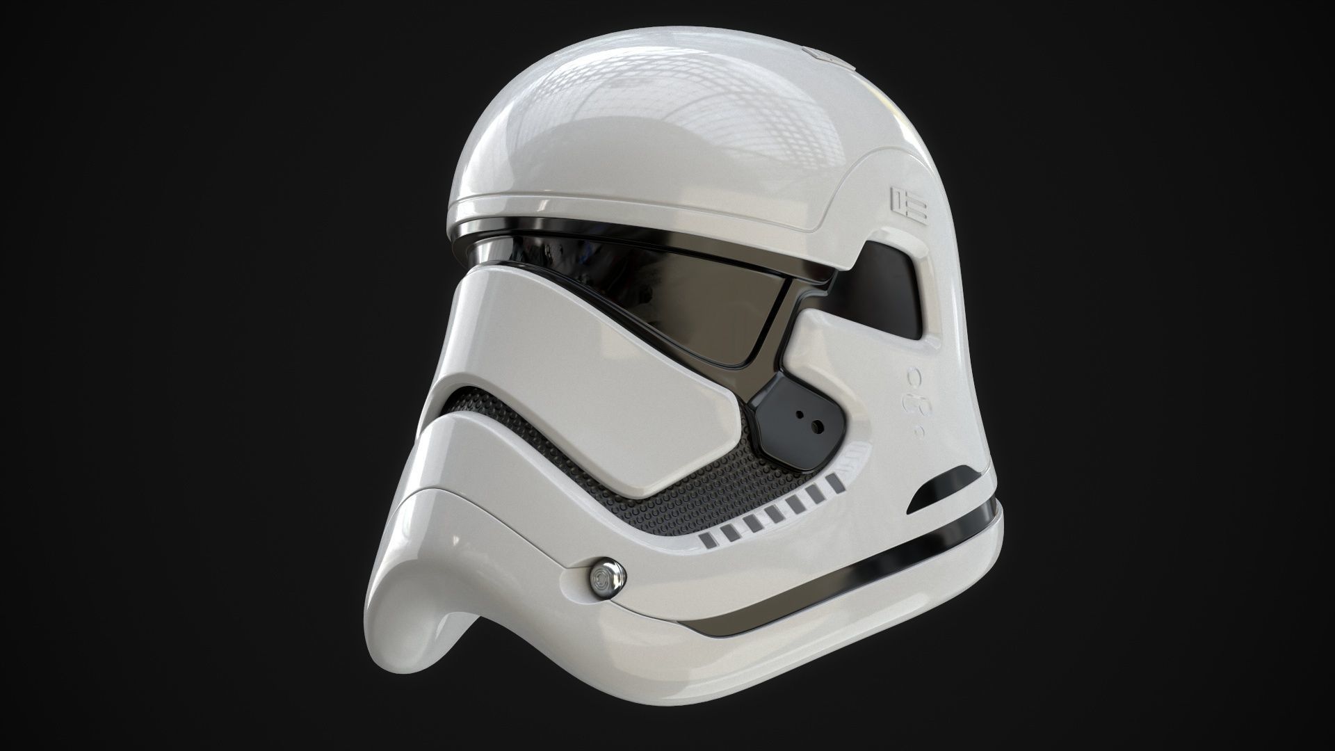 Star Wars Stormtrooper Helmet 3D model_26