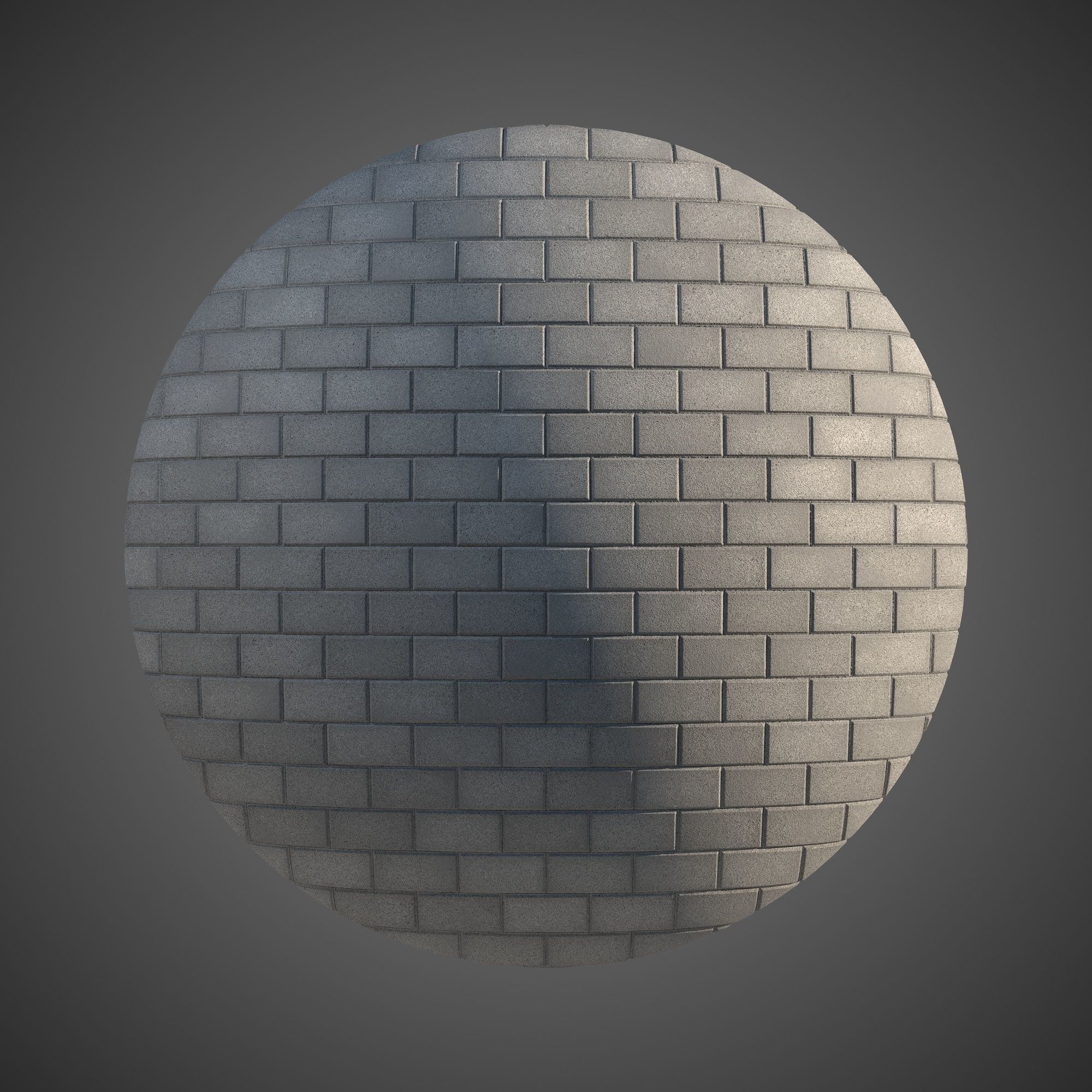 8K Large Scale Pavement Running Bond - 15 Variatons Texture_3