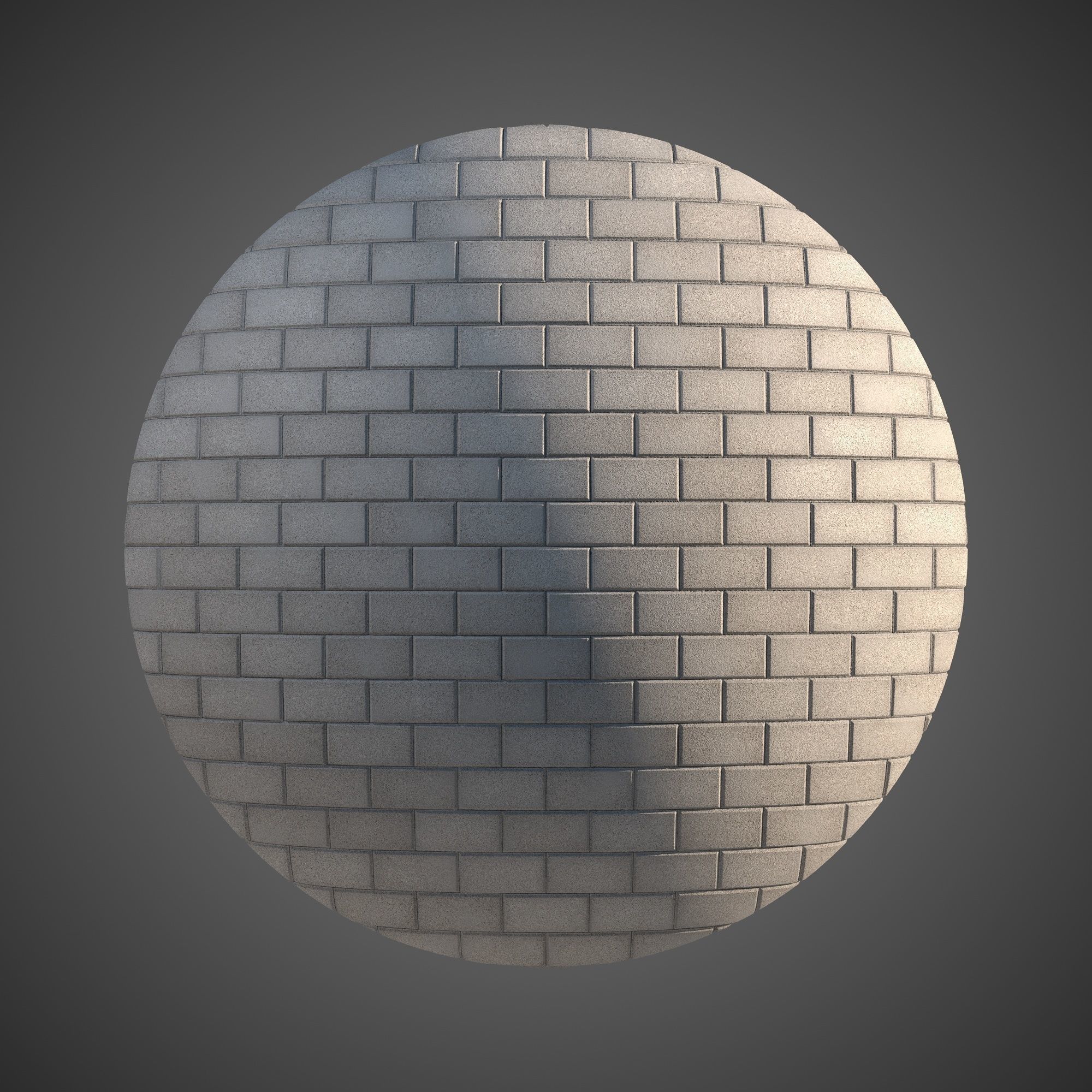 8K Large Scale Pavement Running Bond - 15 Variatons Texture_5