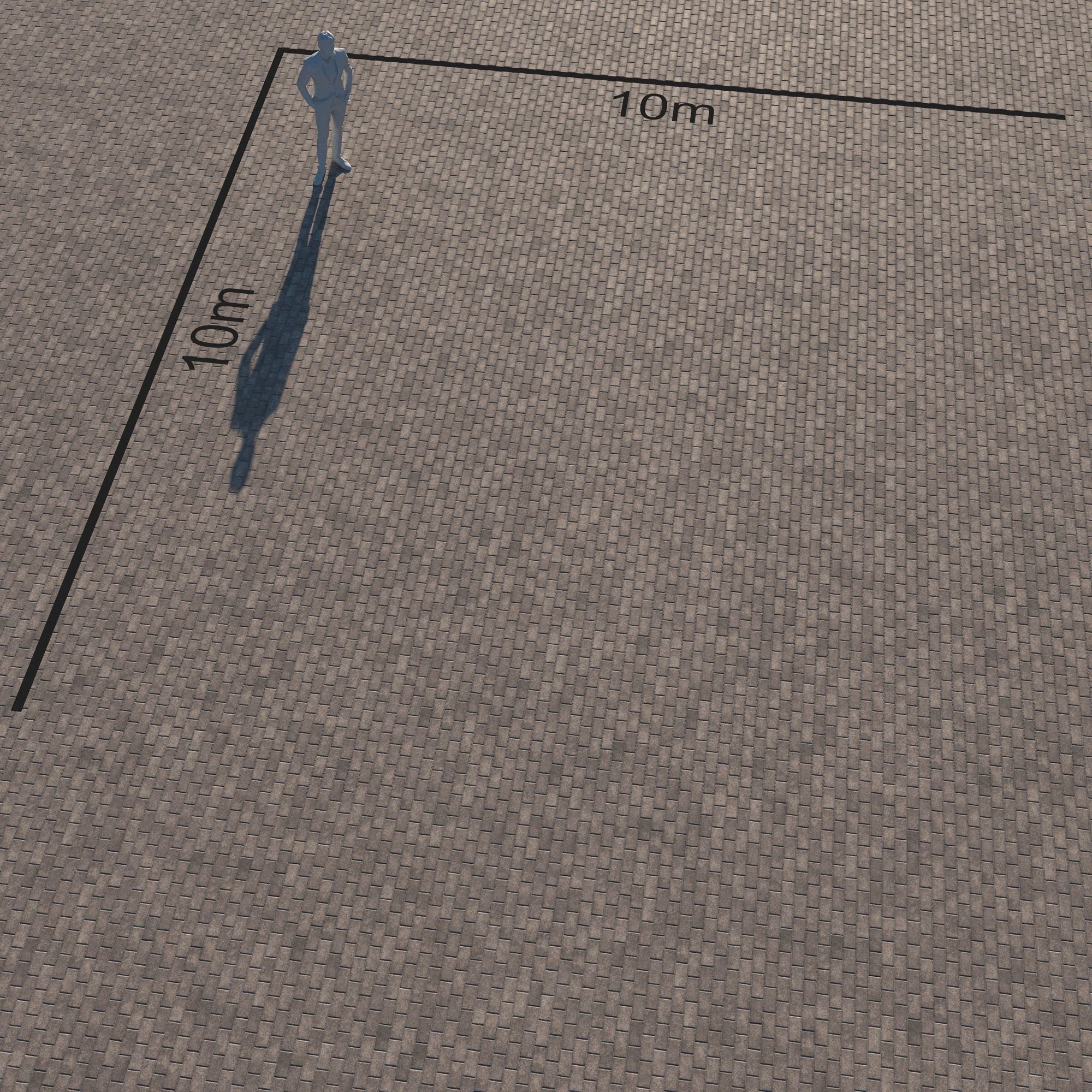 8K Large Scale Pavement Running Bond - 15 Variatons Texture_52