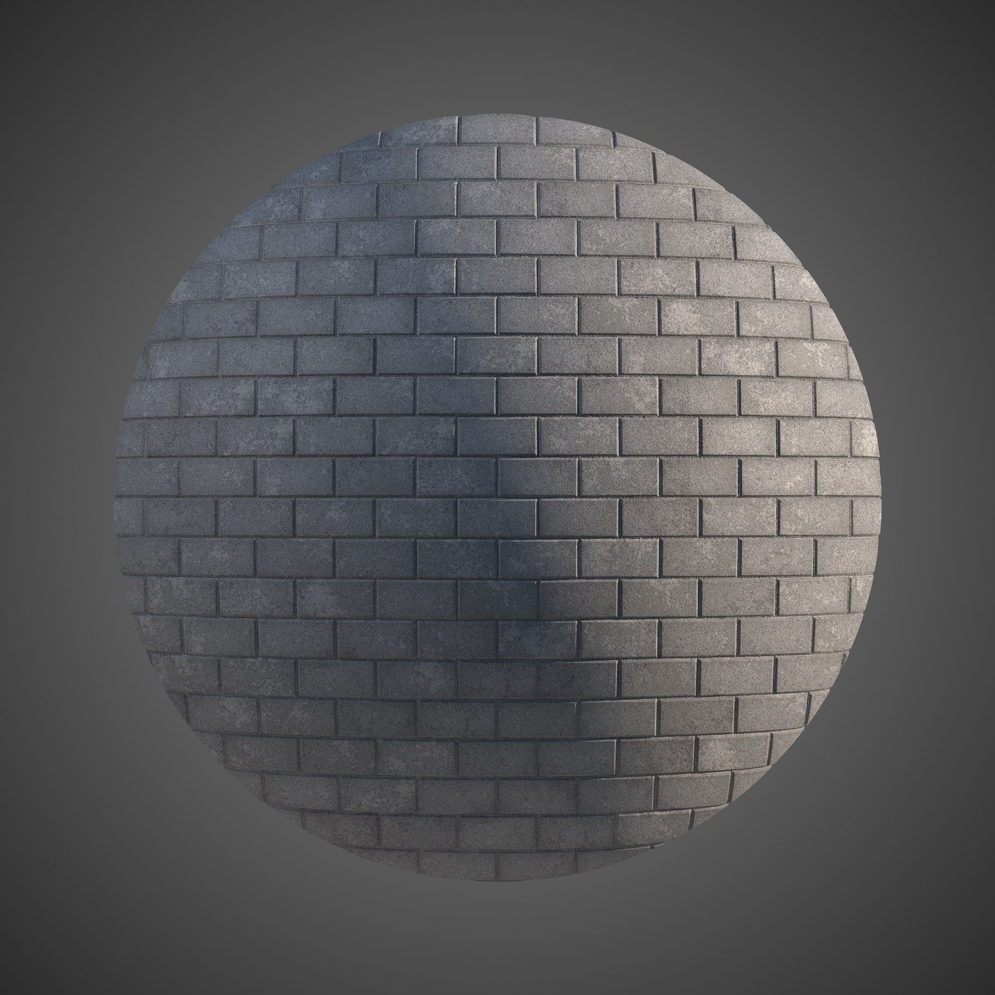 8K Large Scale Pavement Running Bond - 15 Variatons Texture_15