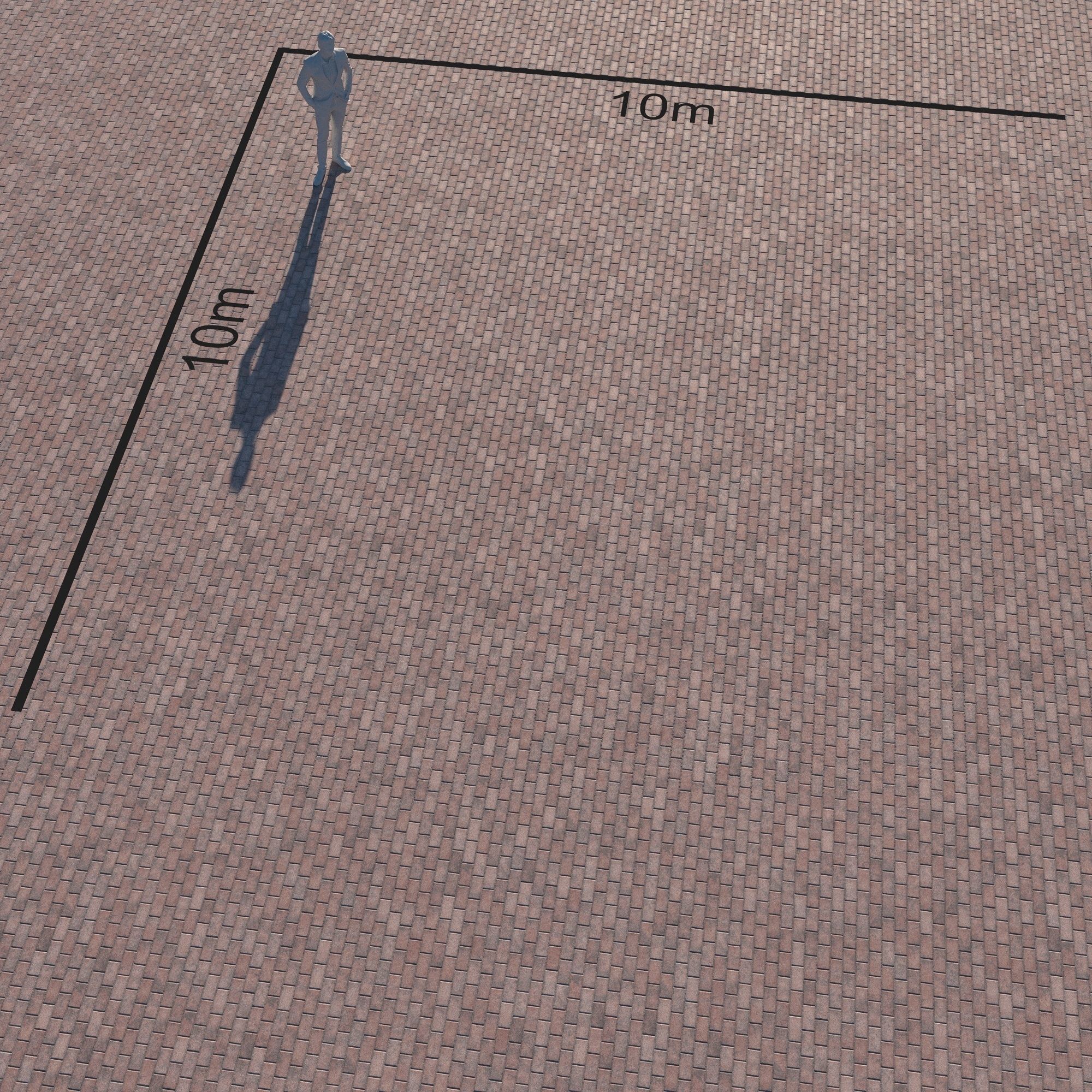 8K Large Scale Pavement Running Bond - 15 Variatons Texture_37