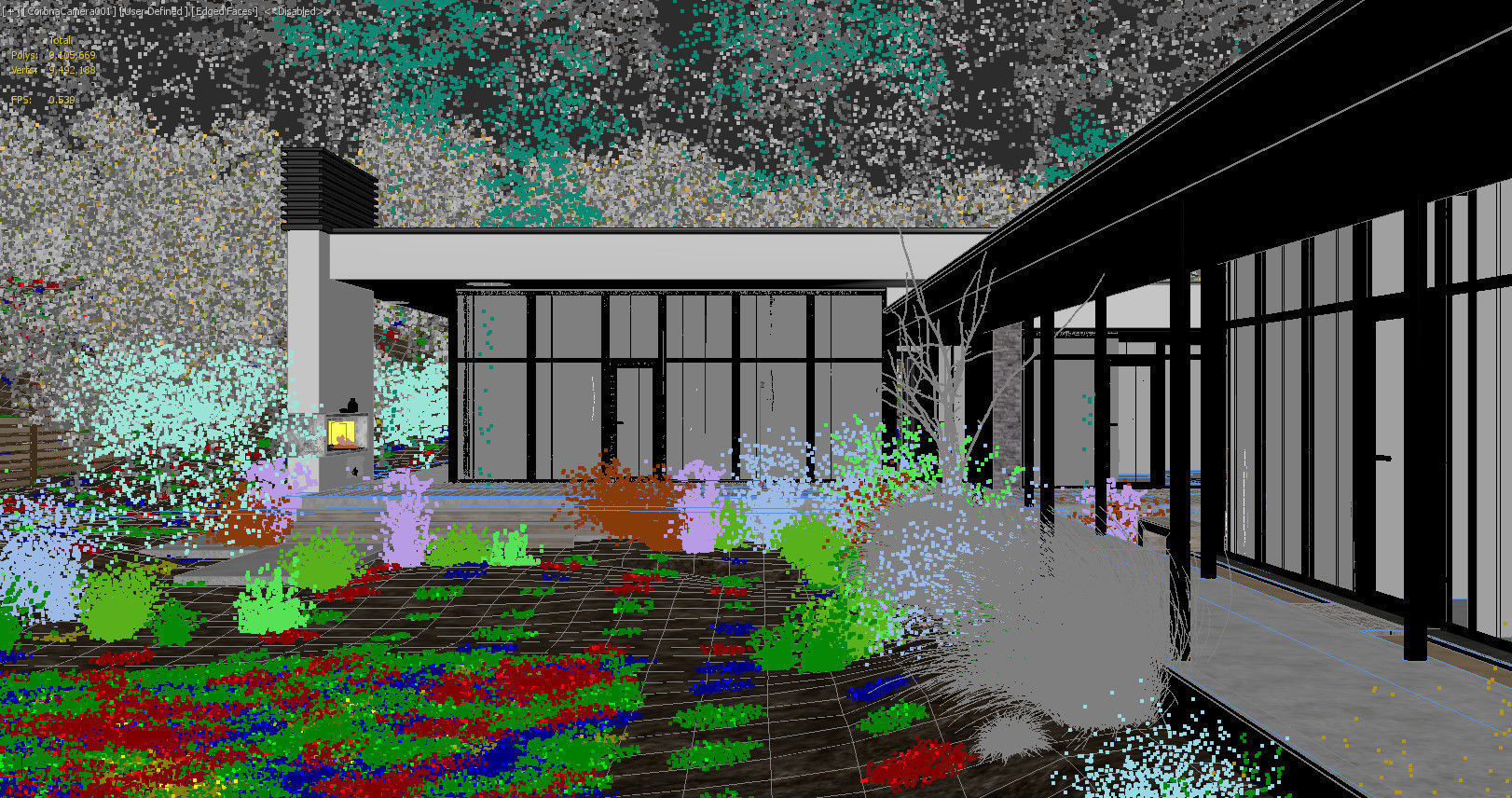 Overcast Exterior Scene 3D model 3D model_2