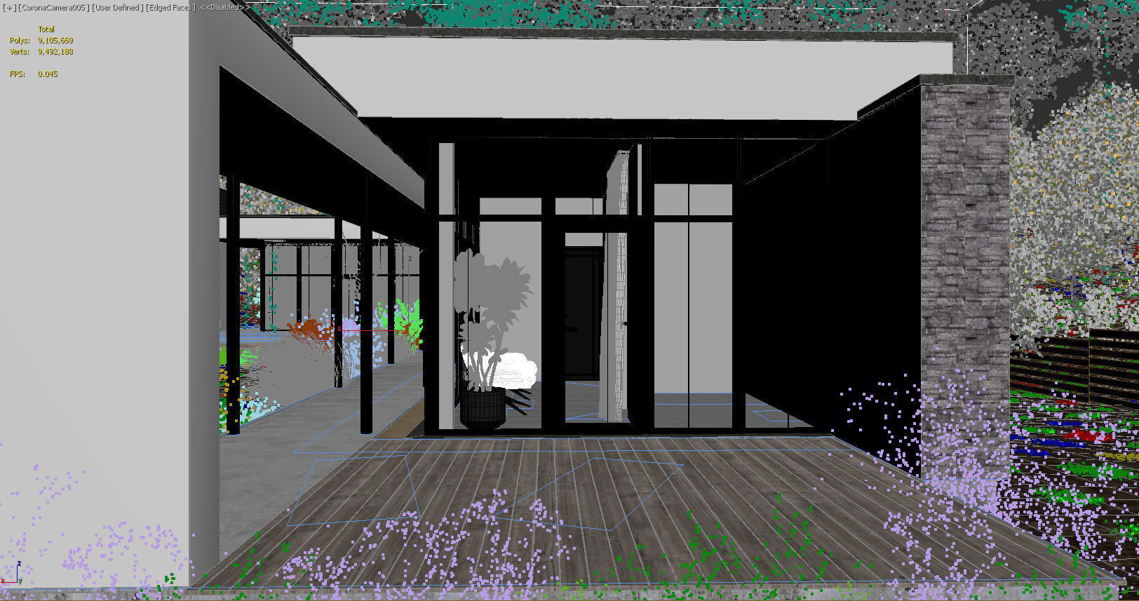 Overcast Exterior Scene 3D model 3D model_4