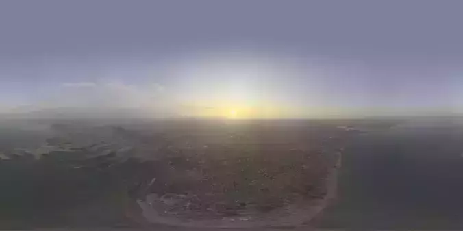 HDR - 1km Above The City and Lake