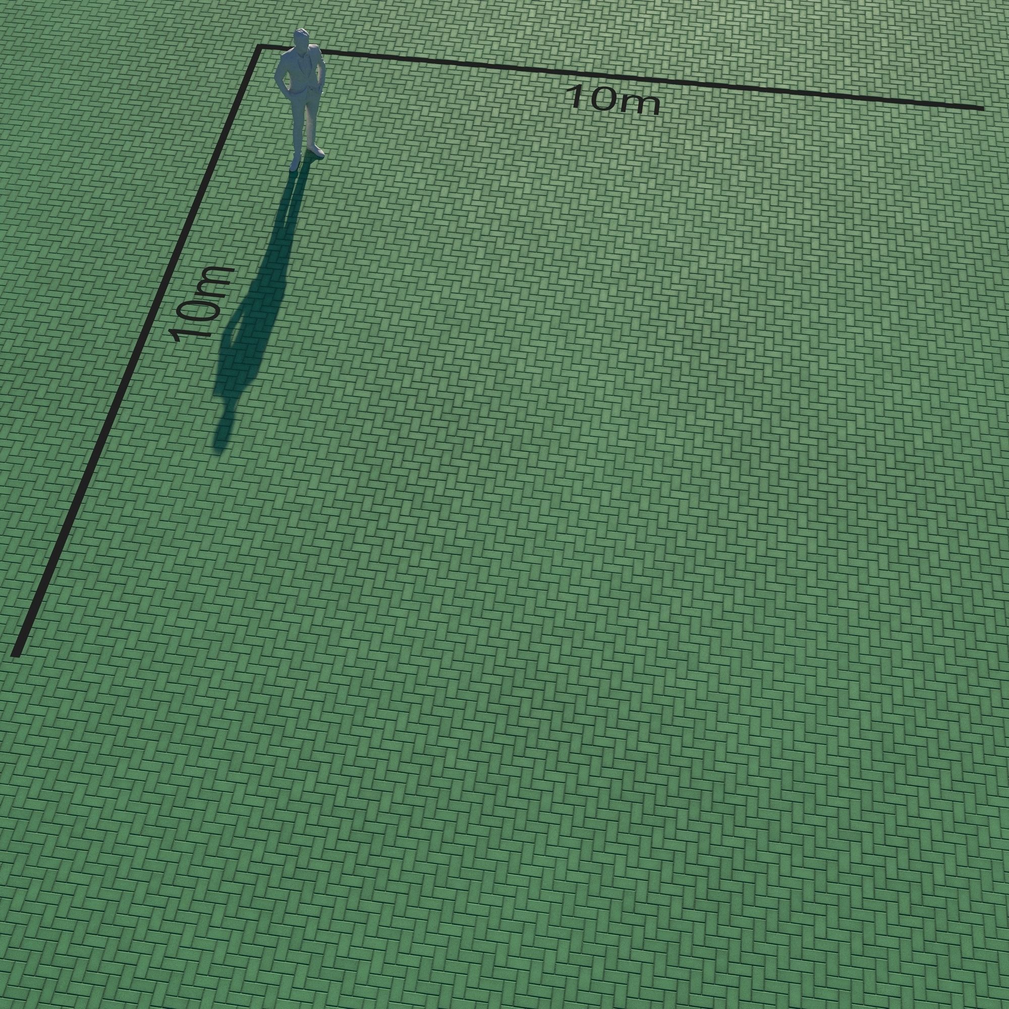 Large Area Herringbone concrete paving 02 - 15 Variations Texture_62