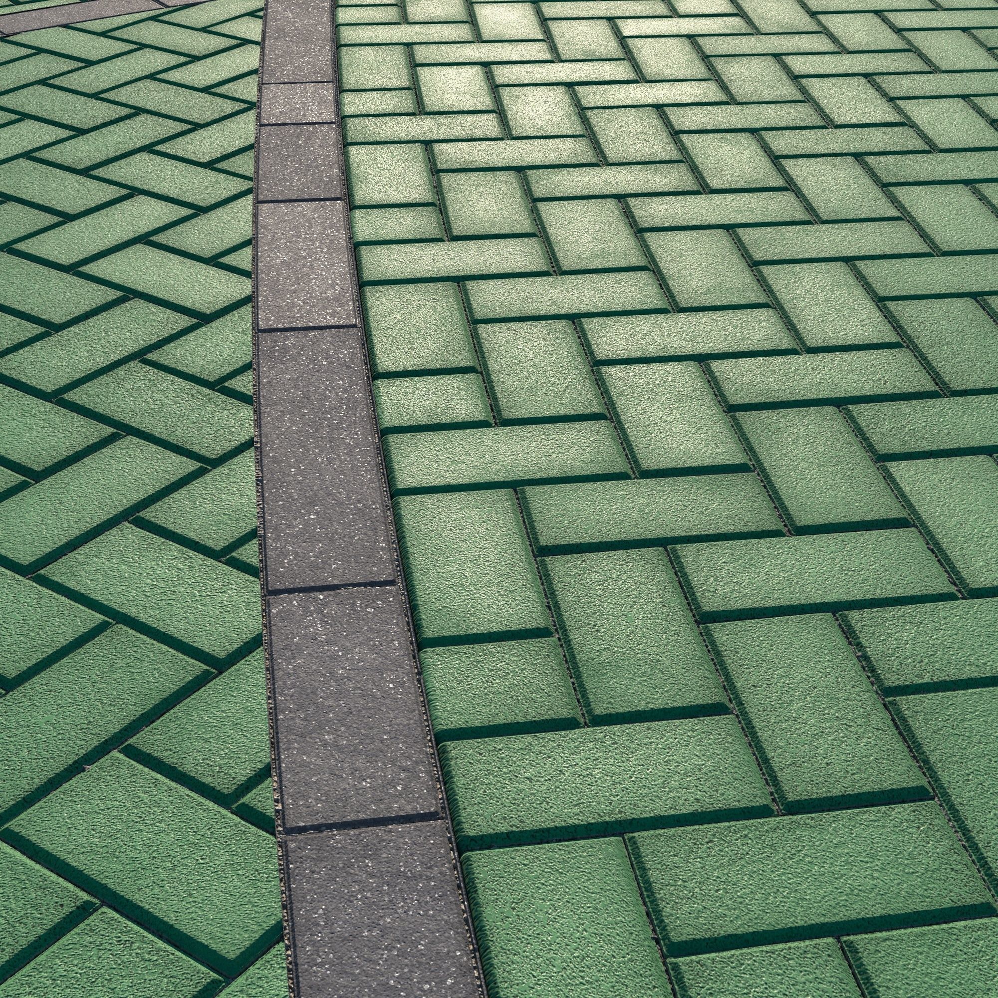 Large Area Herringbone concrete paving 02 - 15 Variations Texture_46