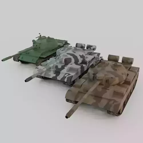 T-55A Soviet Tank