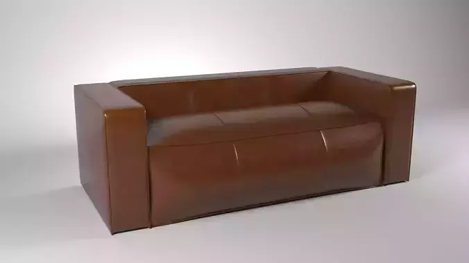 Leather Sofa 
