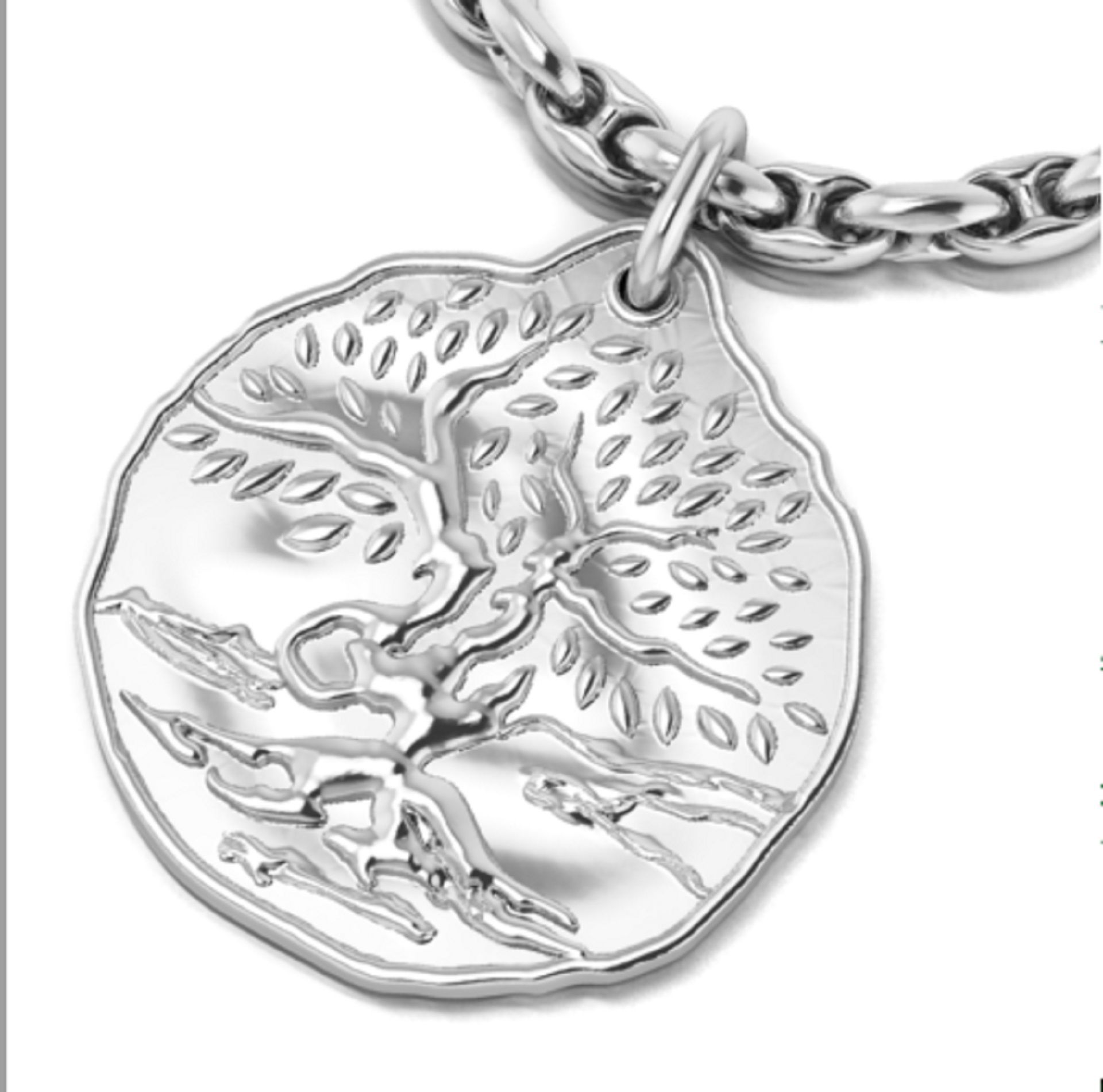 pendant Tree of Life 3D print model_9