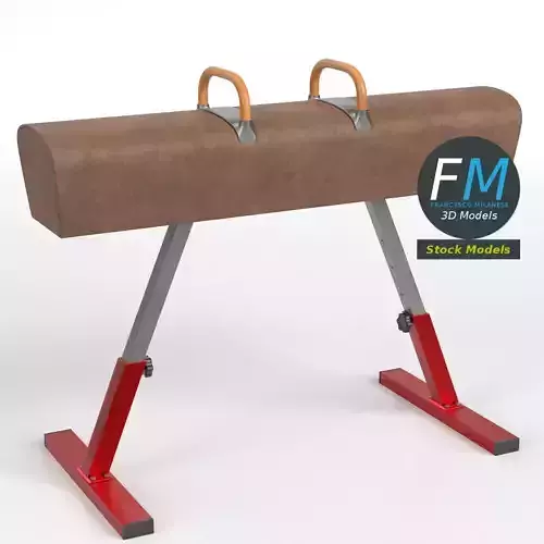 Pommel horse 3D model
