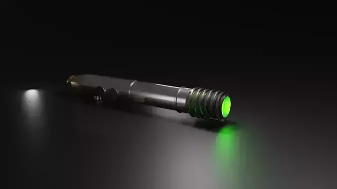 Cin Drallig Lightsaber - 3D Print Model 3D print model