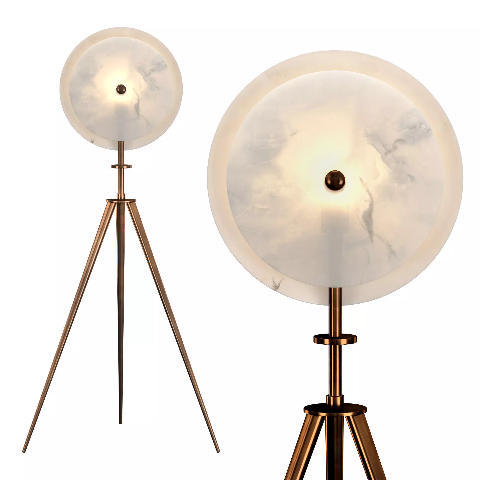 MERIDIAN FLOOR LAMP 3D model_0