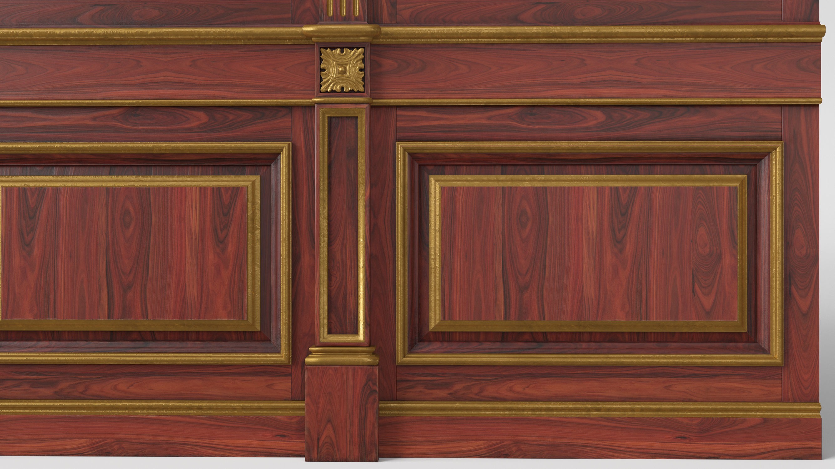 Wooden panel 02 04  3D model_18