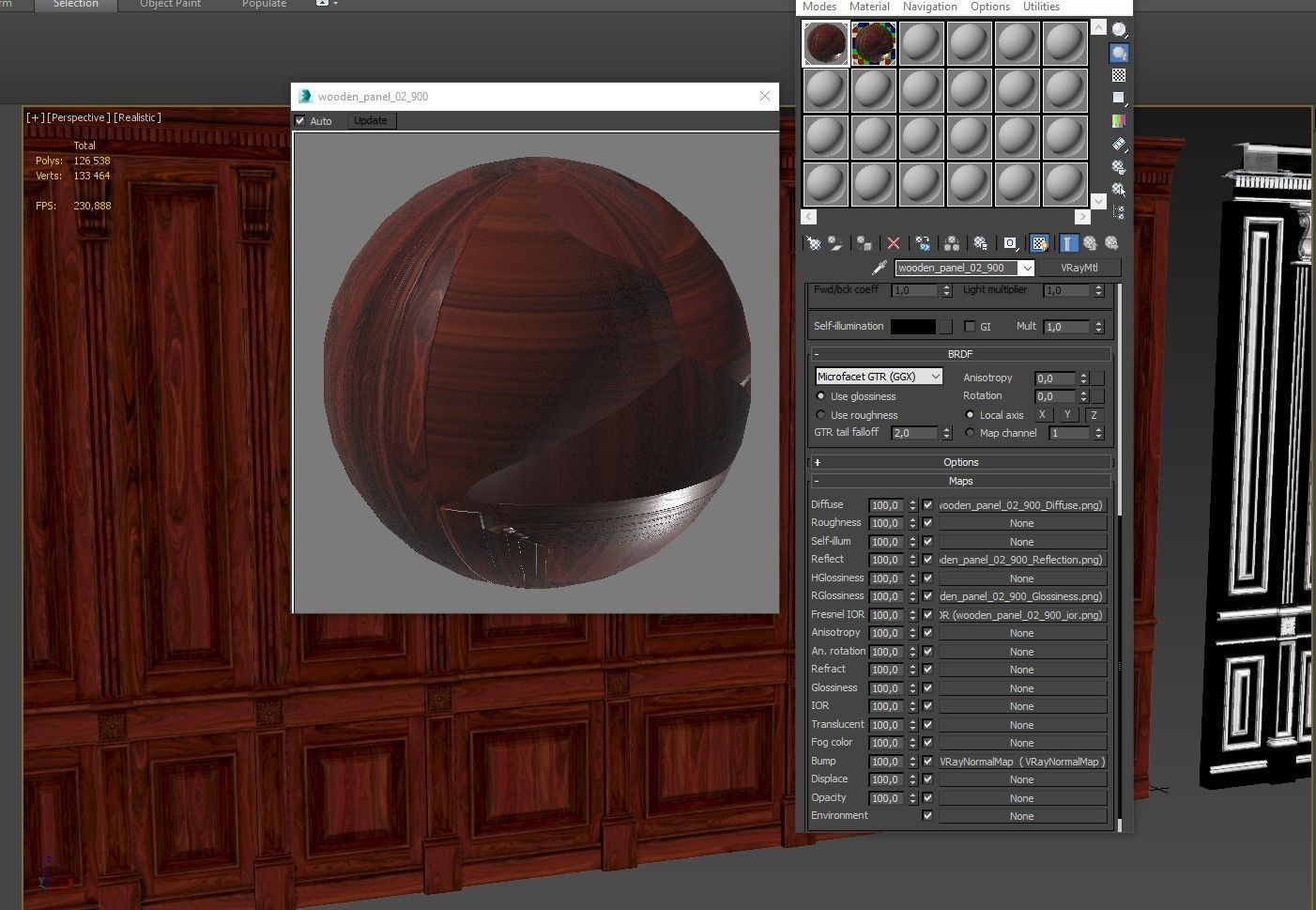 Wooden panel 02 04  3D model_22