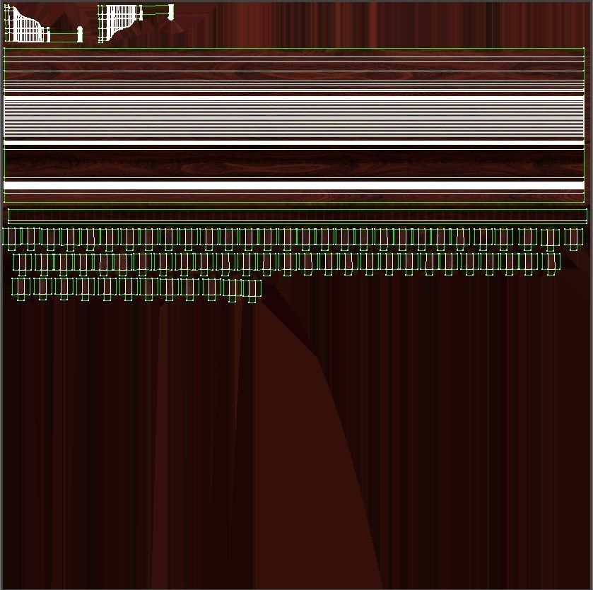 Wooden panel 02 04  3D model_36