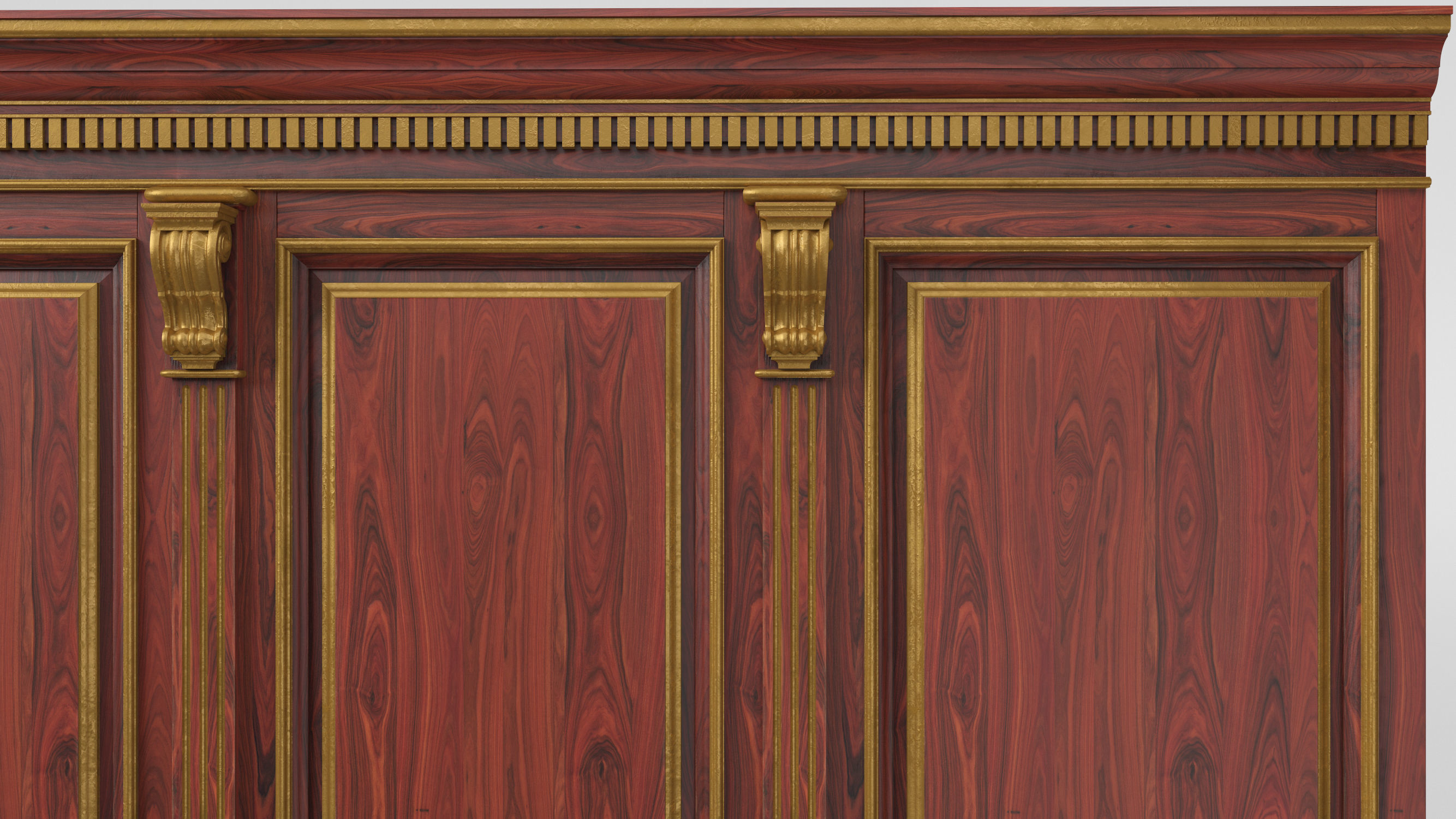 Wooden panel 02 04  3D model_13