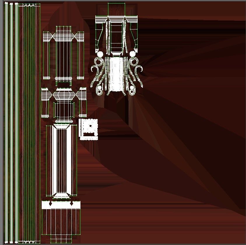 Wooden panel 02 04  3D model_35