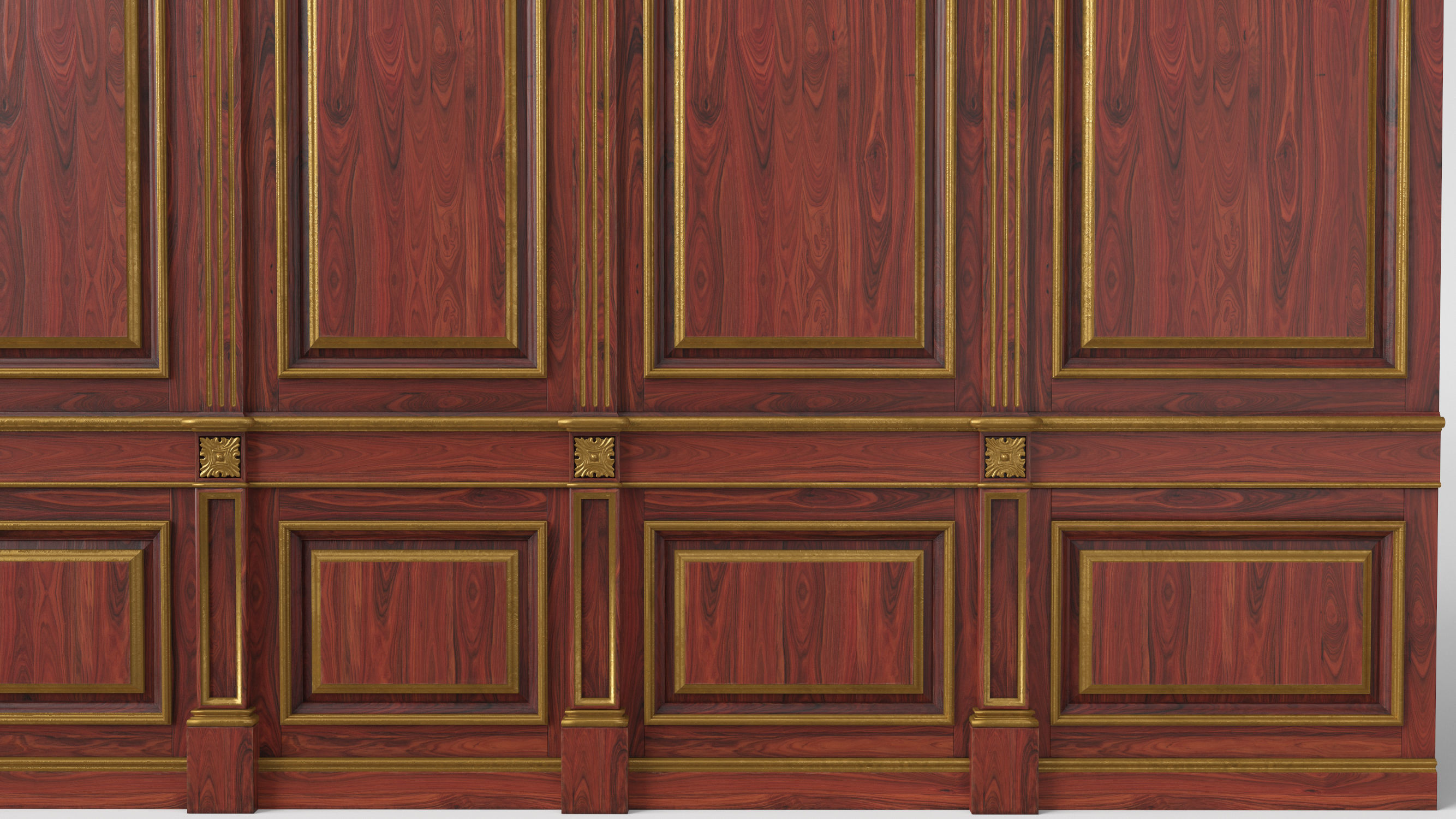 Wooden panel 02 04  3D model_11