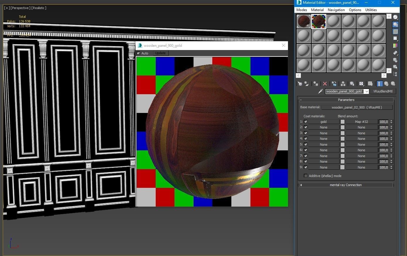 Wooden panel 02 04  3D model_23