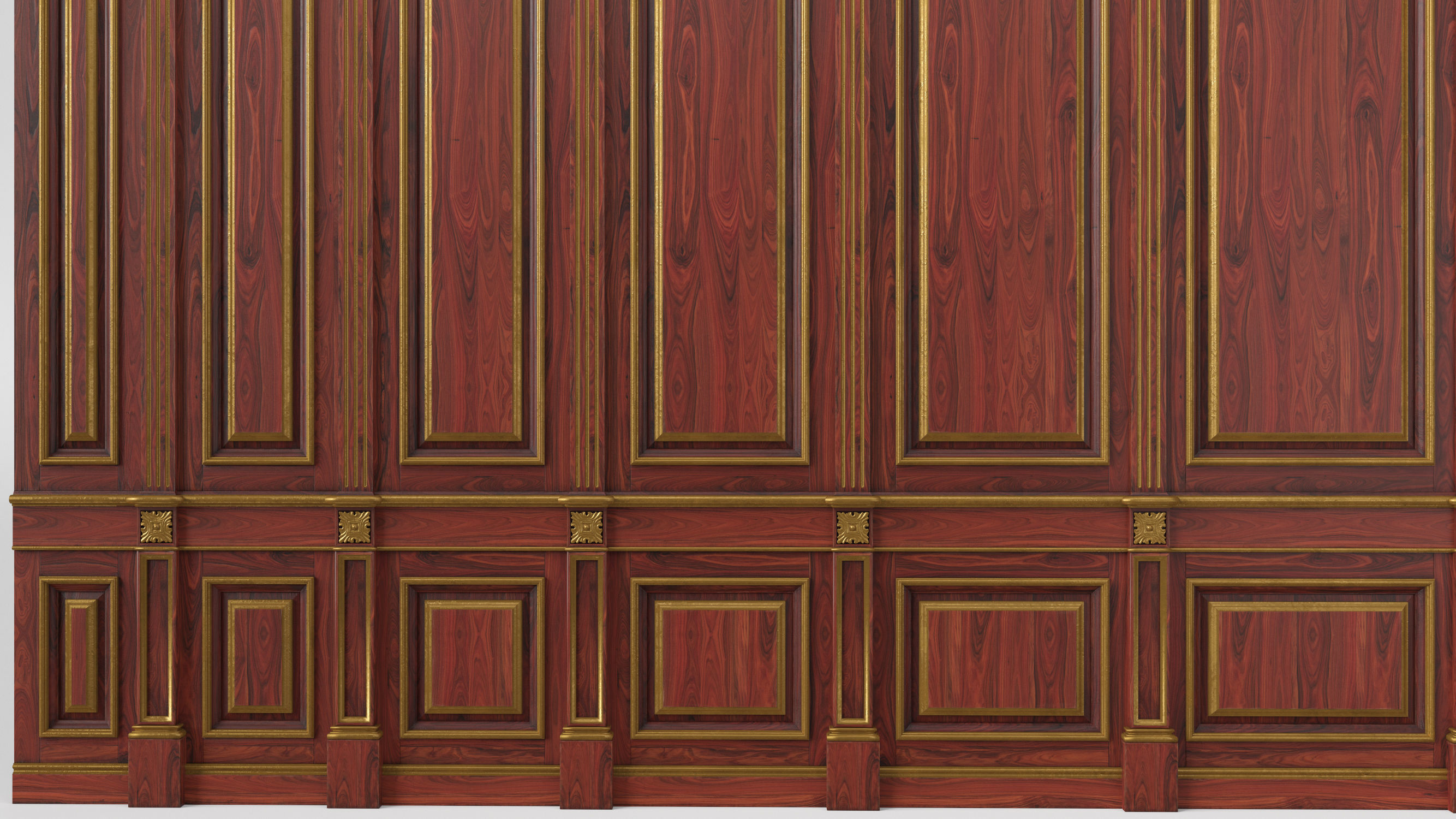 Wooden panel 02 04  3D model_12
