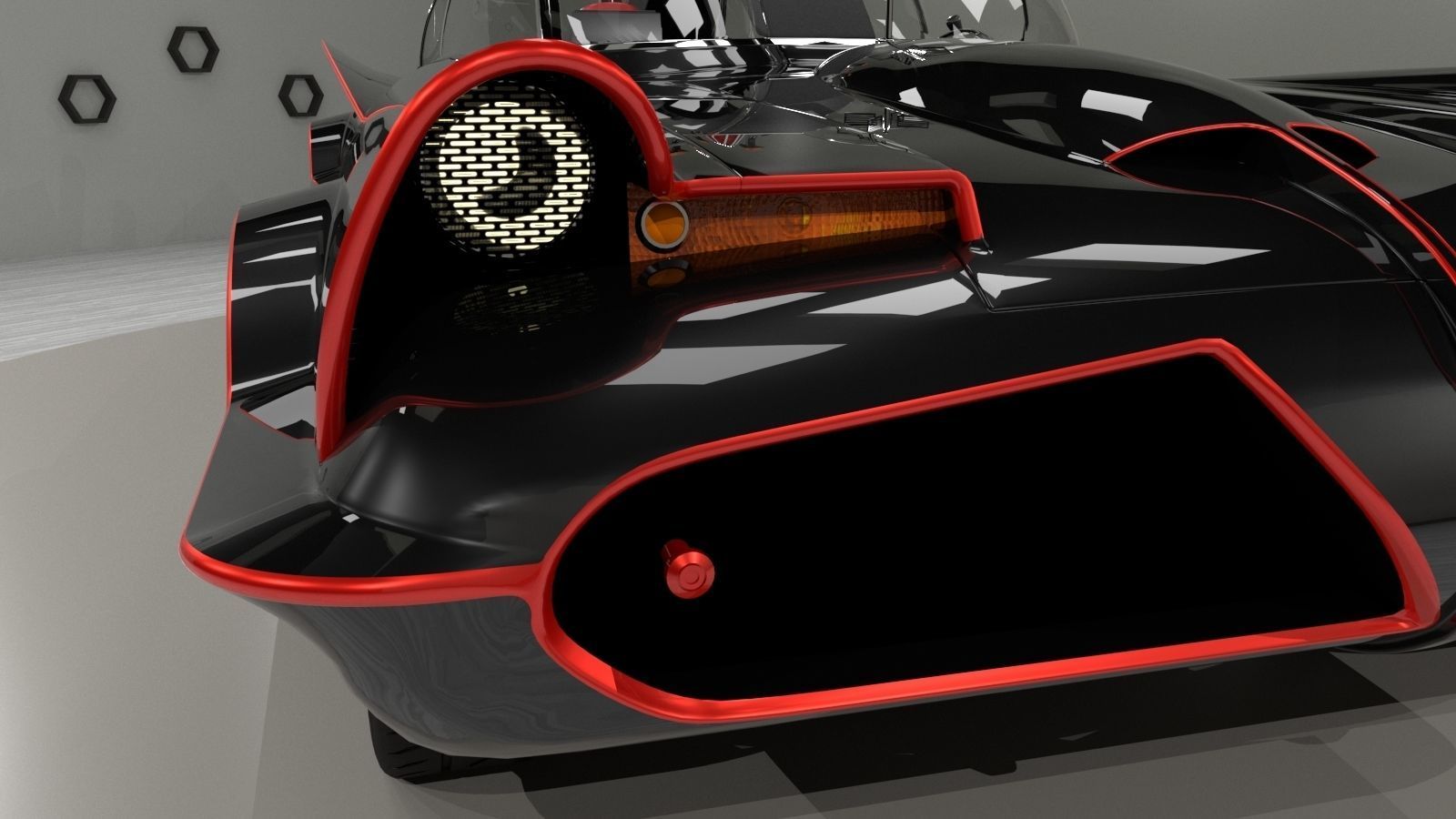 Batmobile TV series 1965 3D model_18