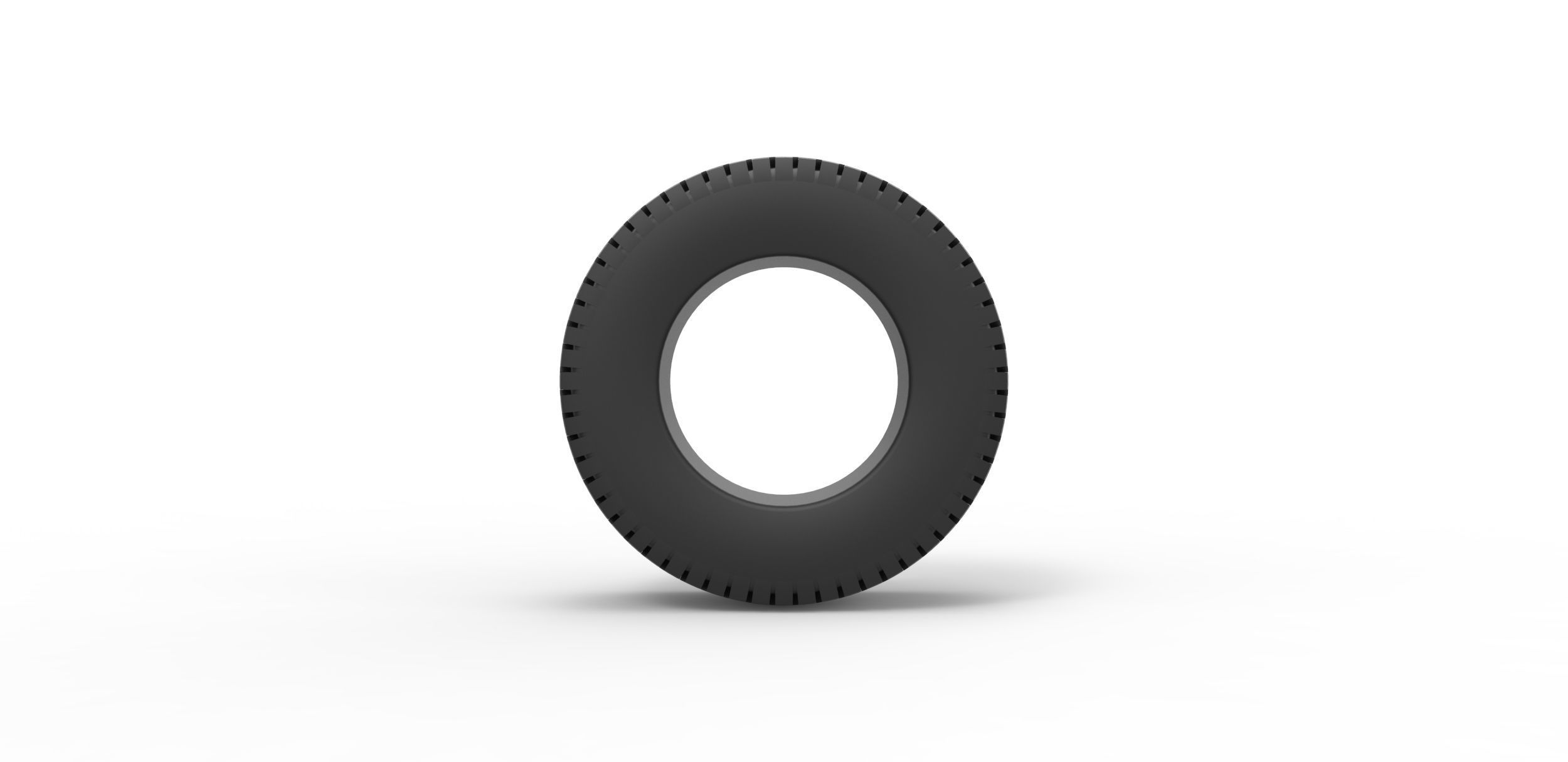 Offroad tire 45 Scale 1 to 25 3D print model_4