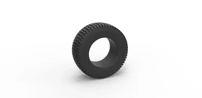 Offroad tire 45 Scale 1 to 25