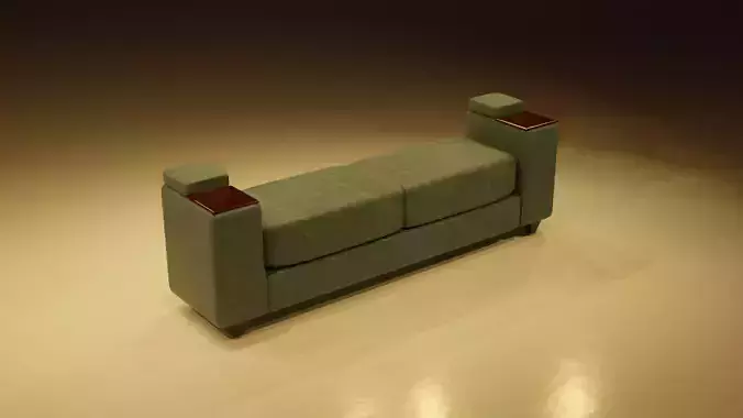 2 seater denim sofa 