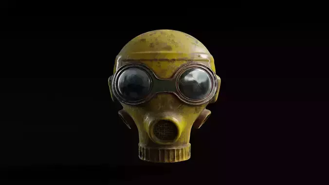 Apocalyptic Helmet Sci-fi Gas Mask Visor