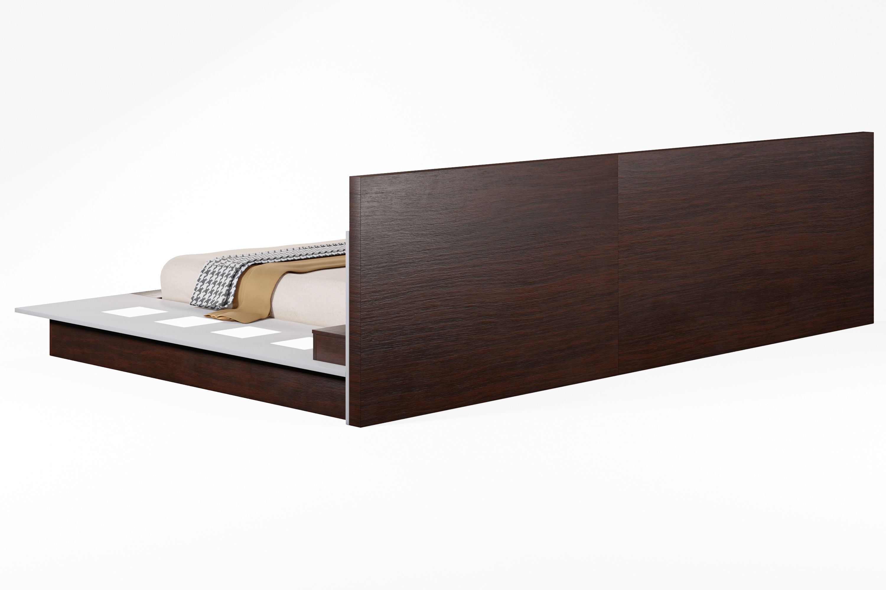 Modern design Bed 3D model_11