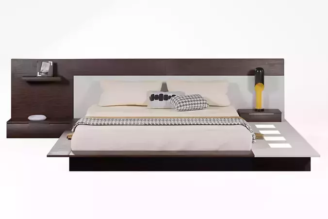 Modern design Bed 3D model