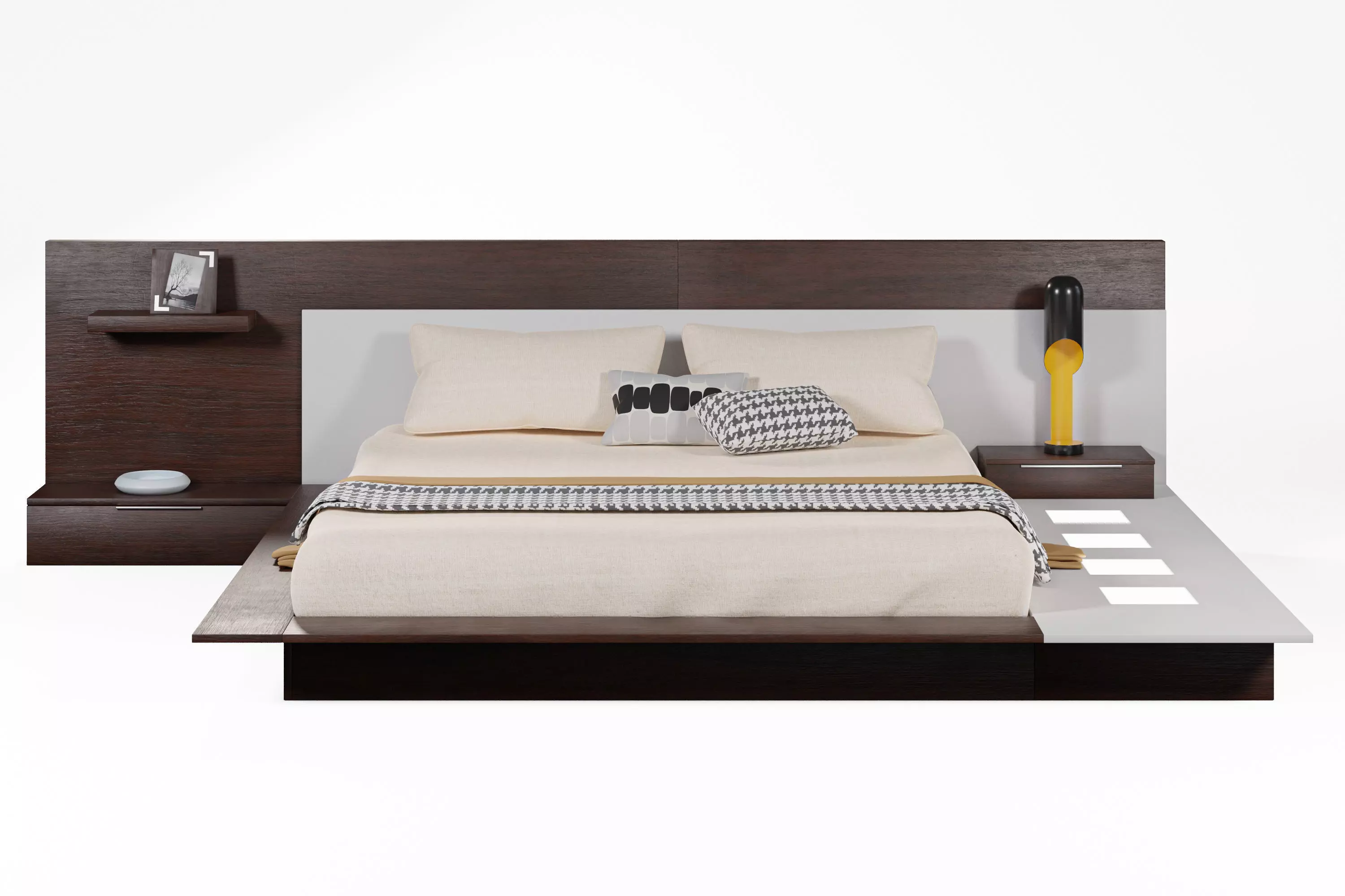 Modern design Bed 3D model_0