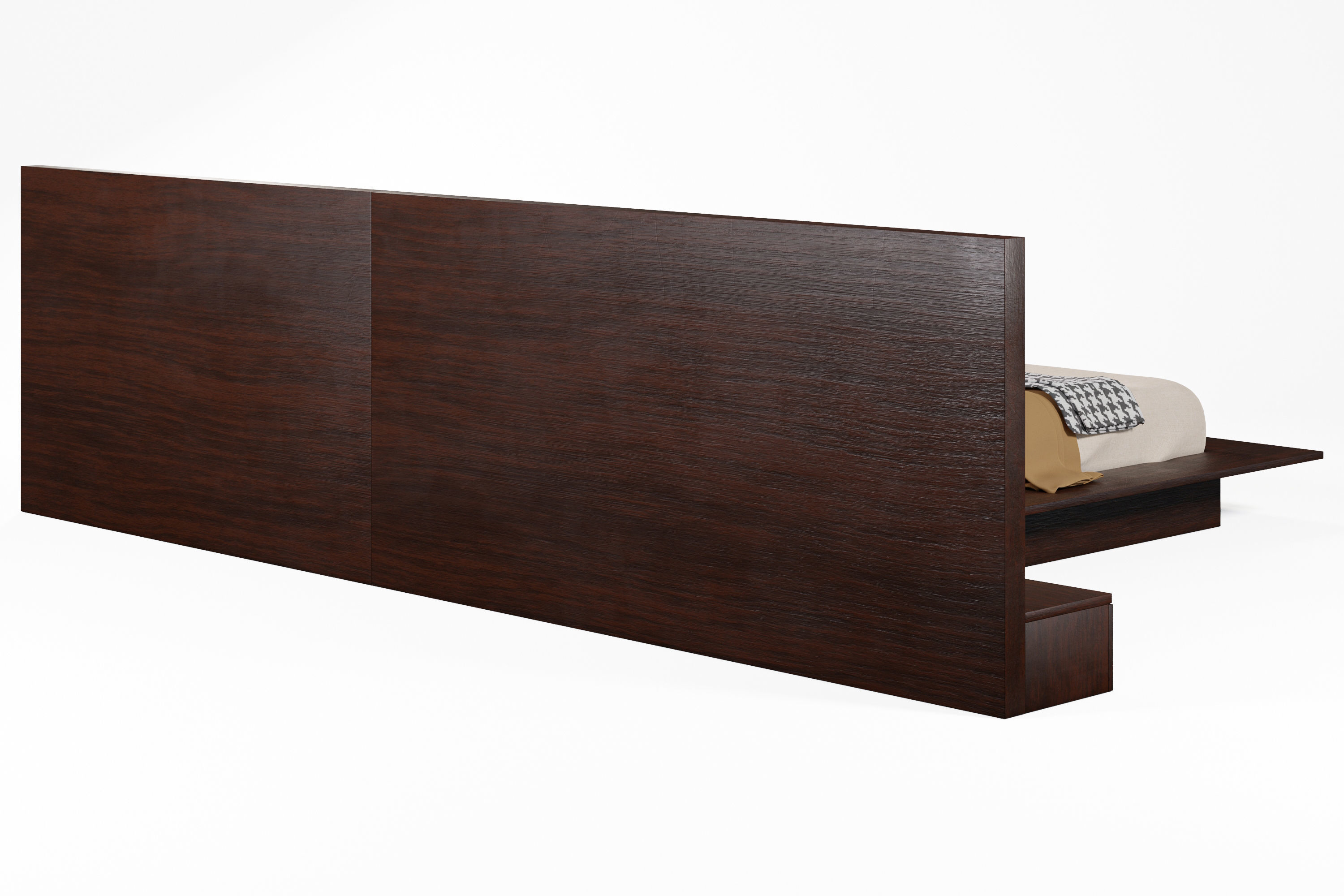 Modern design Bed 3D model_7