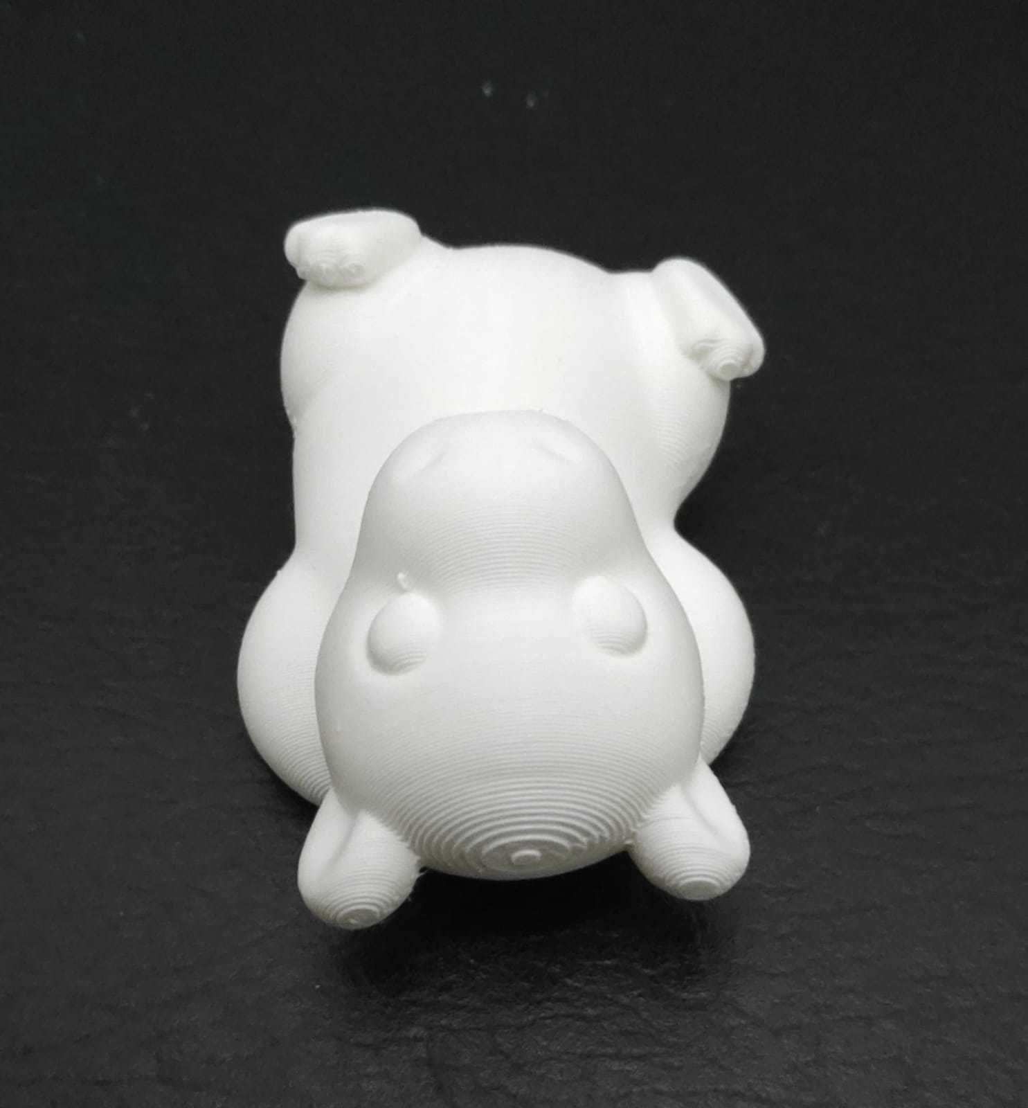 Capybara Lying 3D print model_7
