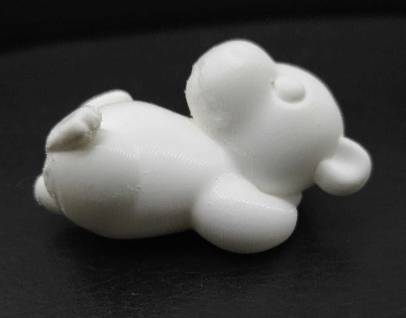 Capybara Lying 3D print model_9
