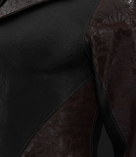Leather Jacket 3D model