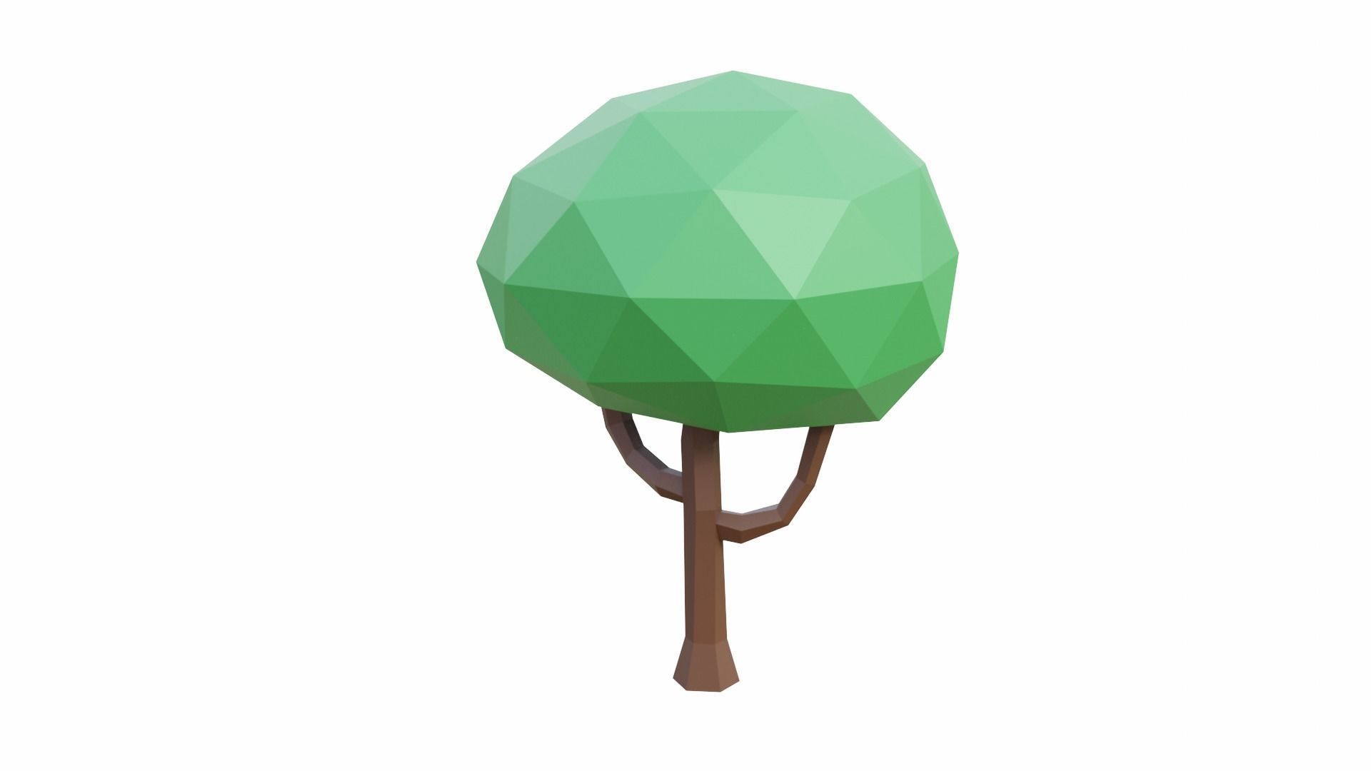 Assorted Tree Collection Low-poly 3D model_19