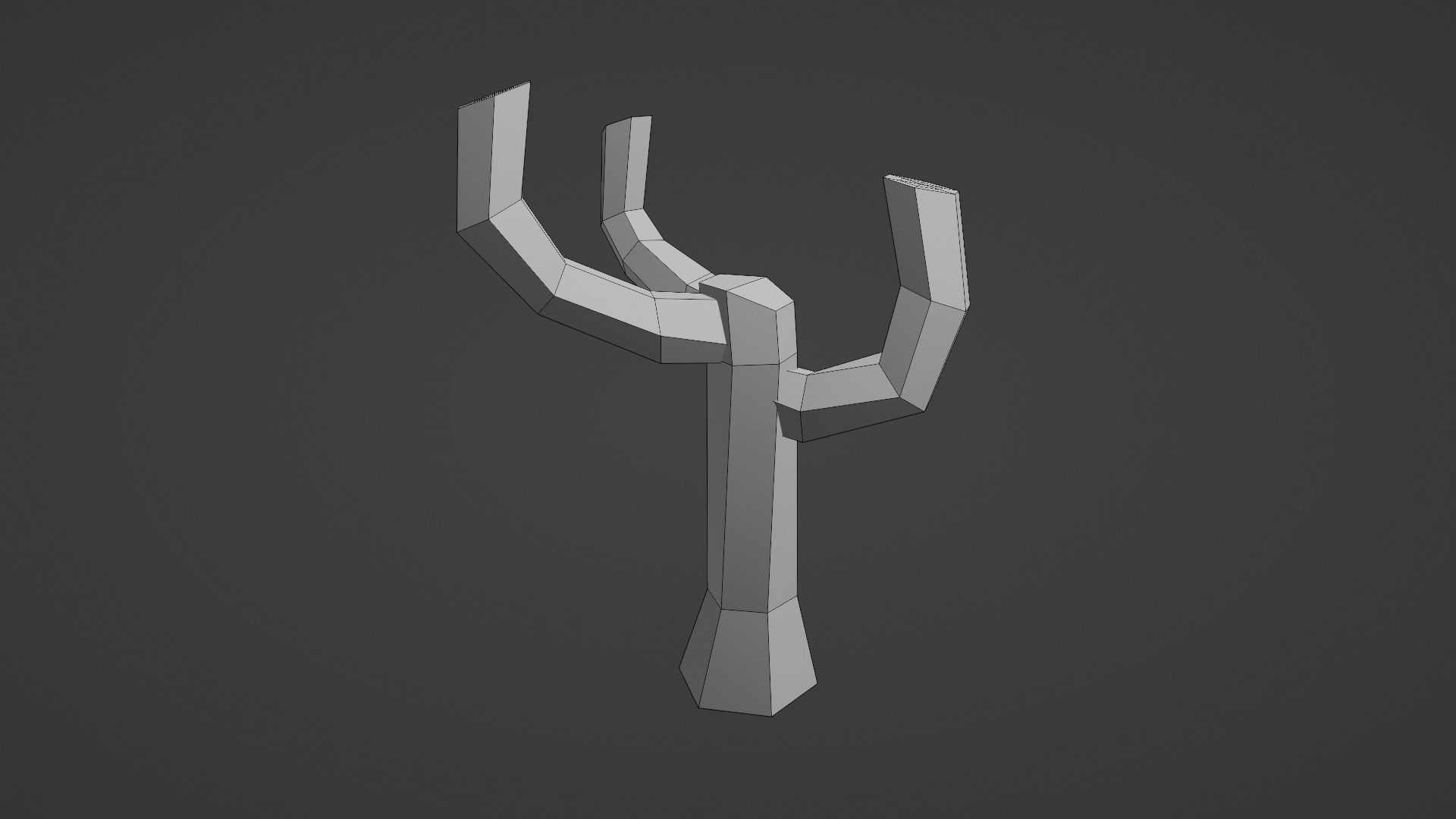 Assorted Tree Collection Low-poly 3D model_52