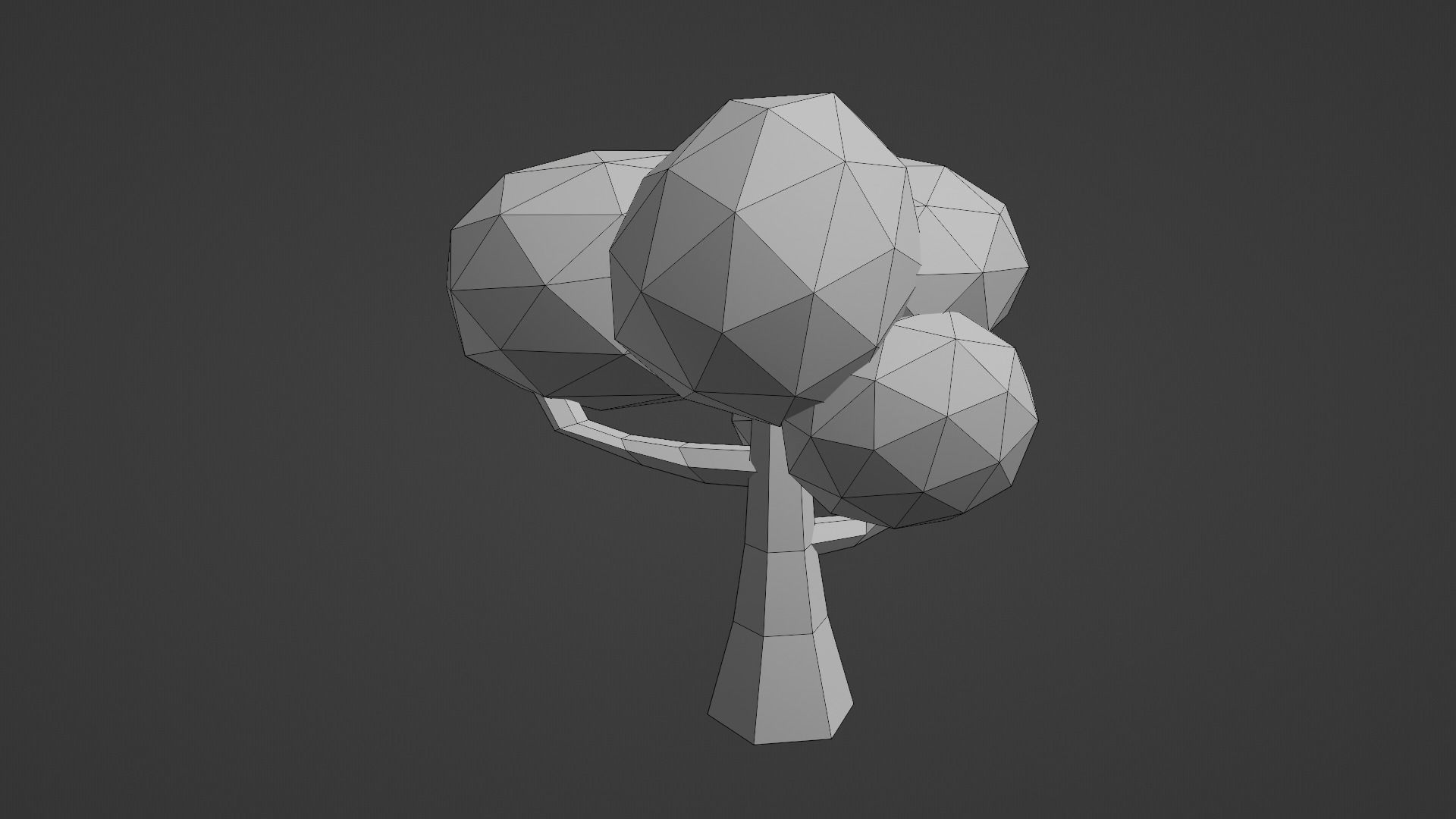 Assorted Tree Collection Low-poly 3D model_16