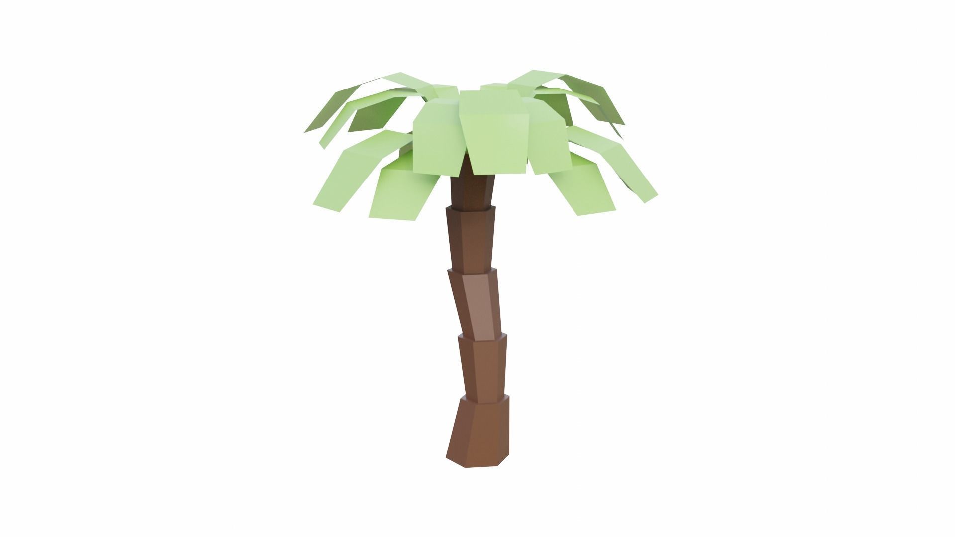 Assorted Tree Collection Low-poly 3D model_27