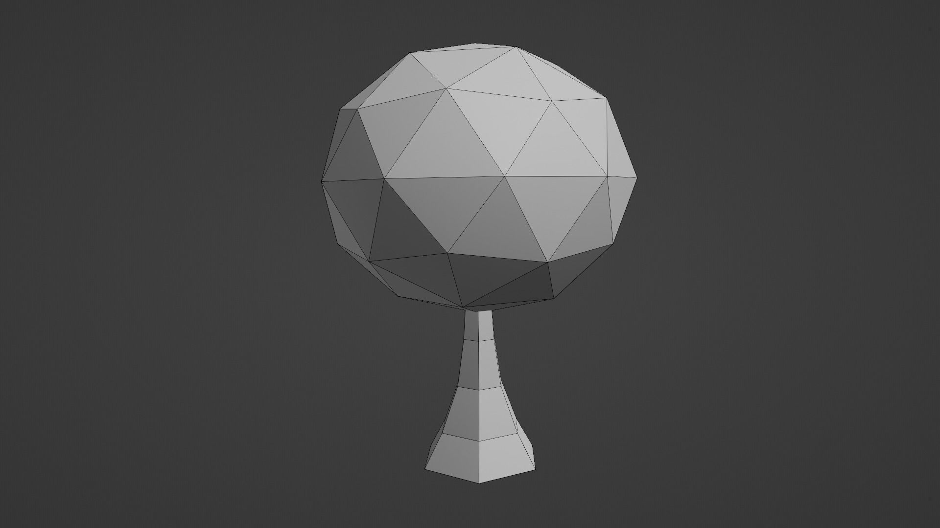 Assorted Tree Collection Low-poly 3D model_14